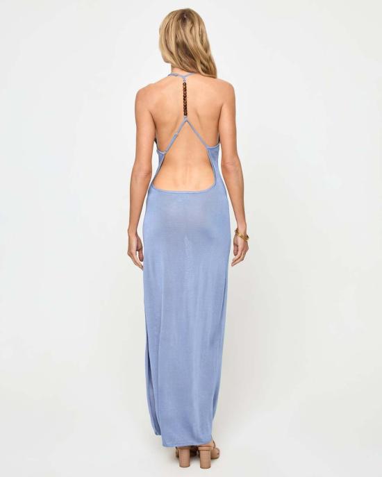  엘스페이스 롱 원피스 LSpace 샤인 올 나이트 드레스 샴브레이 - L SPACE