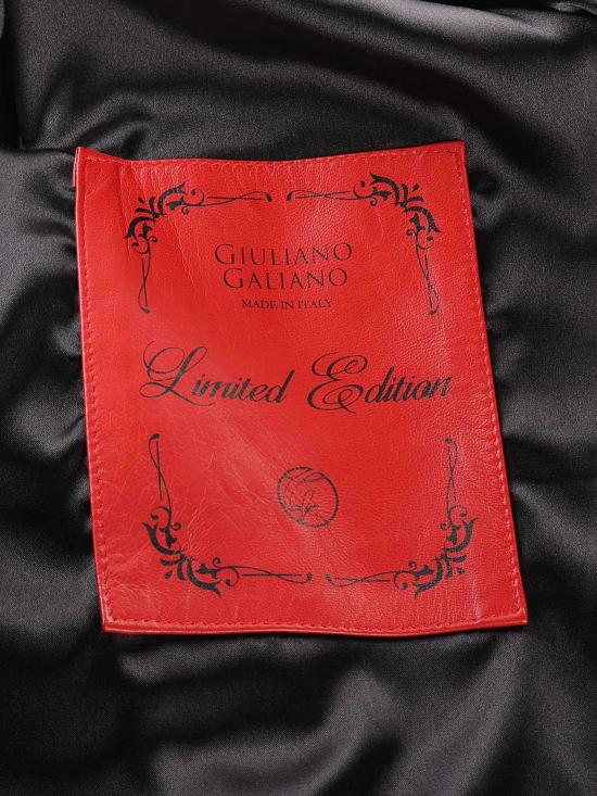 26SS 줄리아노 갈리아노 가죽 자켓 PUSH IT CROCNERO Black - GIULIANO GALIANO