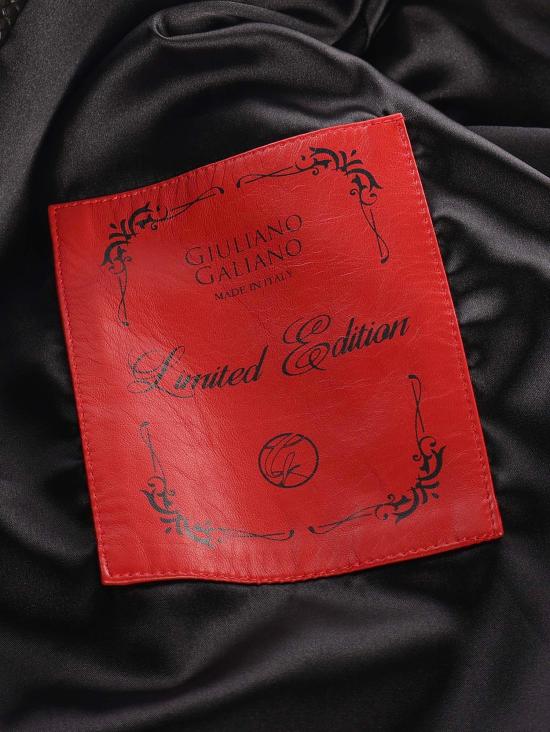 26SS 줄리아노 갈리아노 가죽 자켓 PUSH IT PYTHONNERO Black - GIULIANO GALIANO