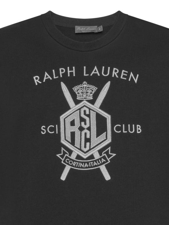 25FW 랄프 로렌 긴팔 티셔츠 790P02957 002 Black - RALPH LAUREN