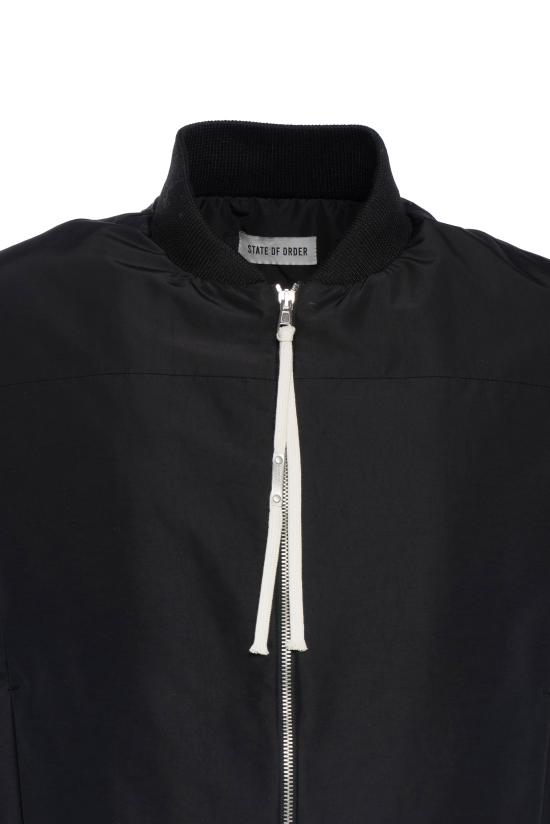 25FW 스테이트오브오더 베스트 SJ2526002 D001 Black - STATE OF ORDER