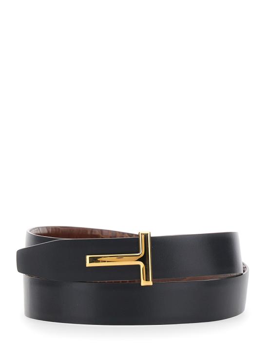 26SS 톰포드 가죽 벨트 TB224LCL439GEBN Brown - TOMFORD