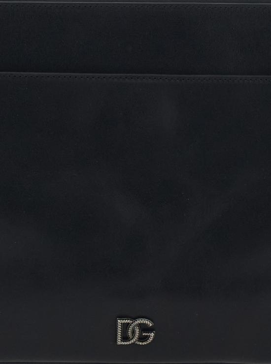26SS 돌체앤가바나 레더 토일레트리 클러치 BP3294AU99480999 Black - DOLCE & GABBANA