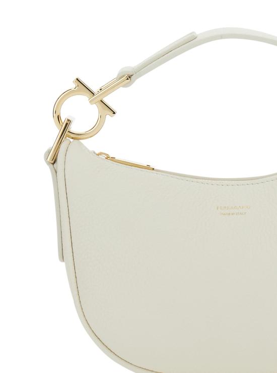 26SS 살바토레 페라가모 미니 호보백 2209650790009 White - SALVATORE FERRAGAMO