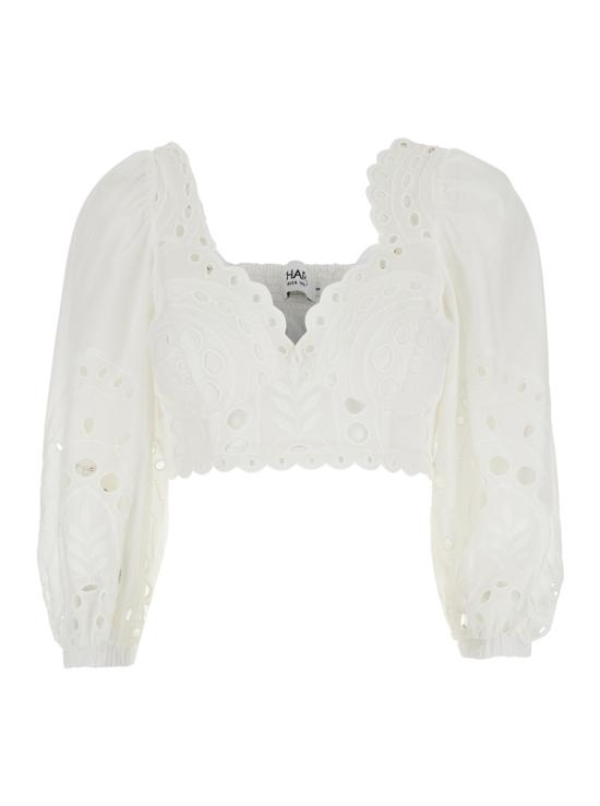 26SS 차로루이즈 블라우스 263102WHITE White