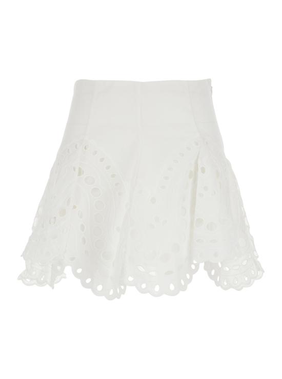 26SS 차로루이즈 숏 스커트 263400WHITE White