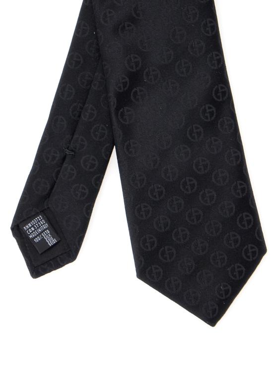 26SS 조르지오 아르마니 넥타이 GM000802TE20428FC027 Black - GIORGIO ARMANI
