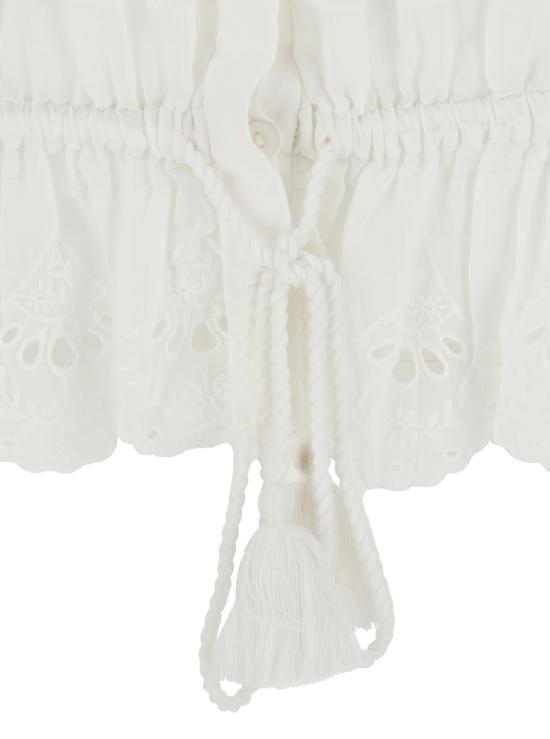 26SS 이자벨마랑에뚜왈 블라우스 HT0767FAD1J05E20WH White - ISABEL MARANT ETOILE