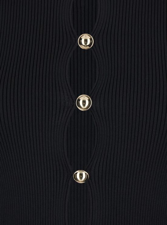 26SS 셀프 포트레이트 블라우스 RS26138TABBLACK Black - SELF PORTRAIT