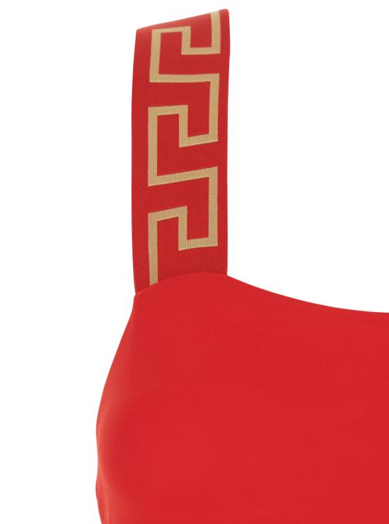 26SS 베르사체 원피스 수영복 ABD010981A11119A1203 Red - VERSACE