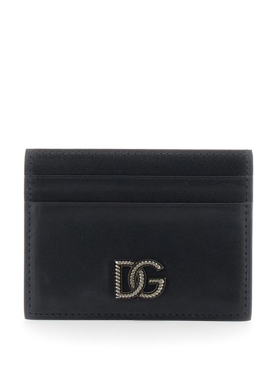 26SS 돌체앤가바나 Tempesta calfskin 카드홀더 BP0330AU99480999 Black