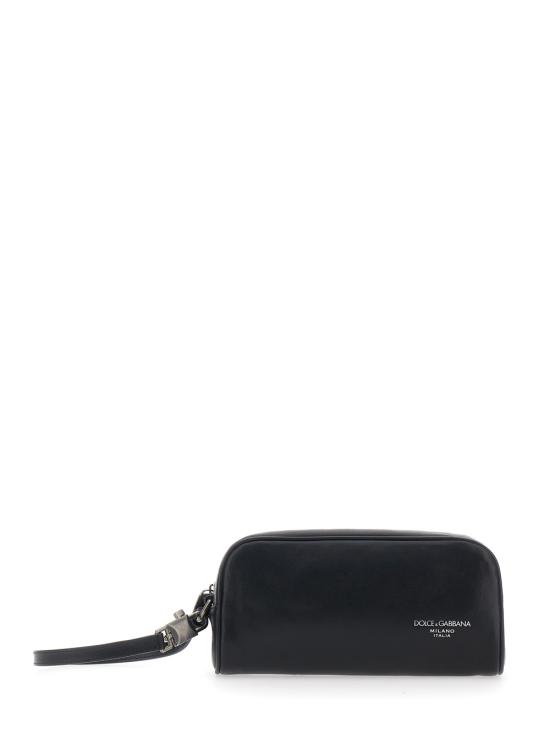 26SS 돌체앤가바나 Tempesta calfskin necessaire 파우치 BP3456AU99480999 Black