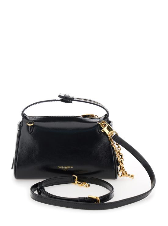 26SS 돌체앤가바나 Mini Vittoria 핸드백 BB7889A00708I984 Black - DOLCE & GABBANA