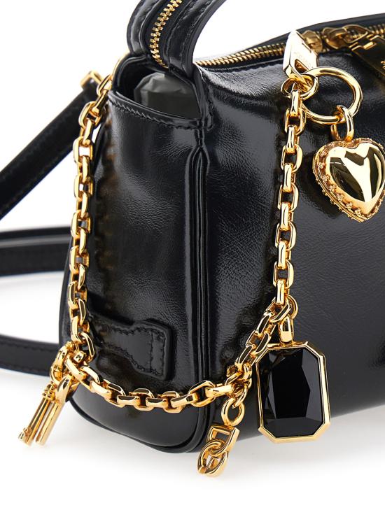 26SS 돌체앤가바나 Mini Vittoria 핸드백 BB7889A00708I984 Black - DOLCE & GABBANA