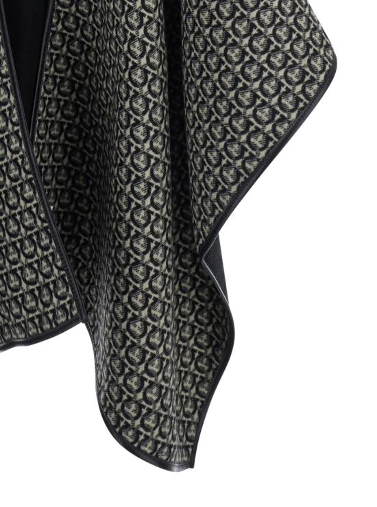 26SS 살바토레 페라가모 케이프 3279840724428 Black - SALVATORE FERRAGAMO