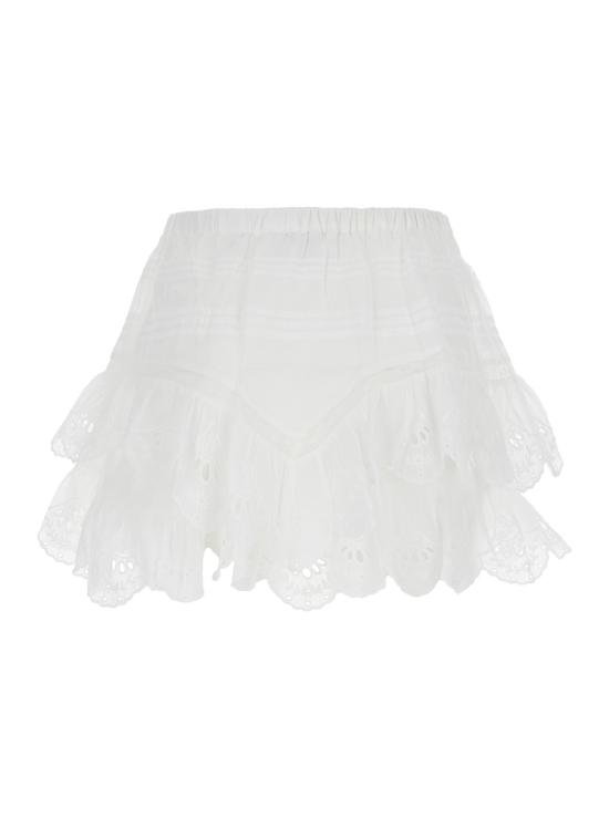 26SS 이자벨마랑에뚜왈 숏팬츠 SH0021FED1J05E20WH White - ISABEL MARANT ETOILE