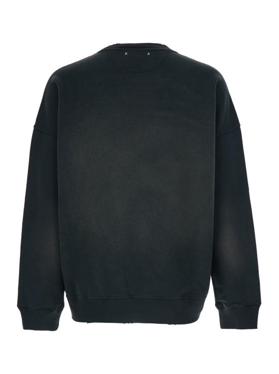 26SS 골든구스 로고 자수 코튼 스웨트셔츠 GUP01938P00214690498 Grey - GOLDEN GOOSE