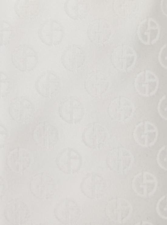 26SS 조르지오 아르마니 넥타이 GM000802TE20428F0027 White - GIORGIO ARMANI