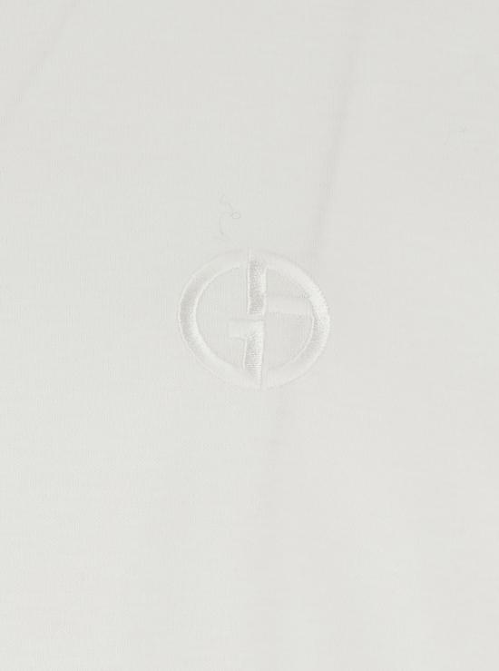 26SS 조르지오 아르마니 반팔 티셔츠 3HSM72SJTKZU0002 White - GIORGIO ARMANI