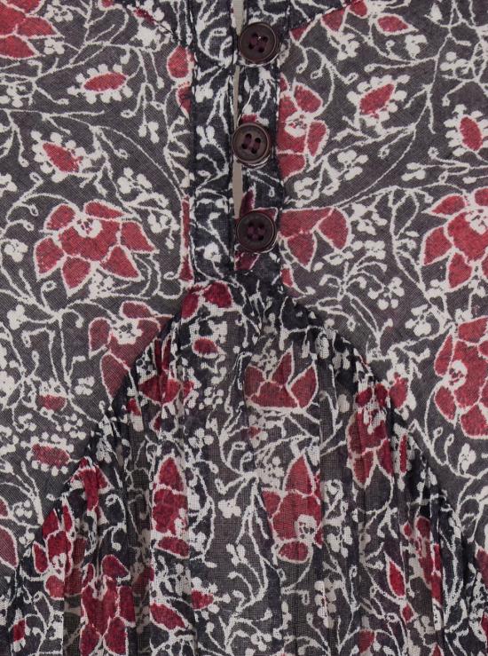 26SS 이자벨마랑에뚜왈 롱 원피스 RO0380FCD1J14E86CY Violet - ISABEL MARANT ETOILE