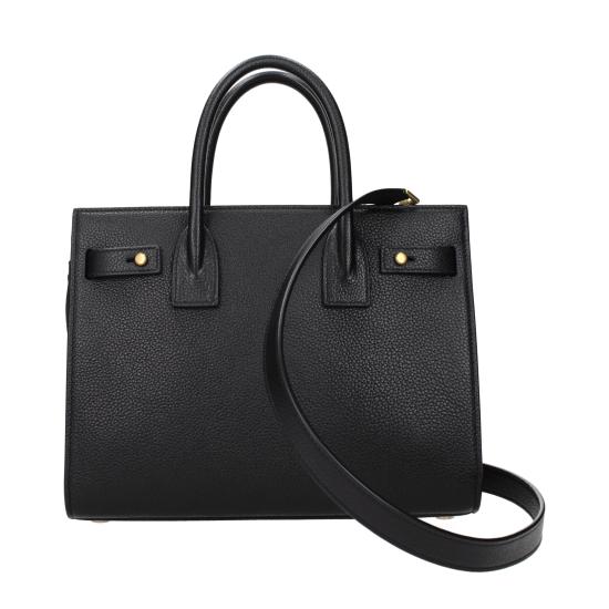  생로랑 삭 드 주르 서플 베이비 그레인 레더 토트백 717448DTI0W1000 - SAINT LAURENT