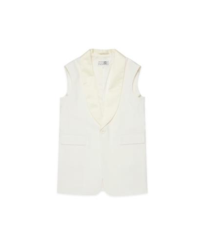 26SS [키즈] MM6 메종마르지엘라 자켓 M60933 MM07G M6103 Cream