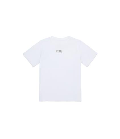 26SS [키즈] MM6 메종마르지엘라 티셔츠 M61022 MM04I M6100 White