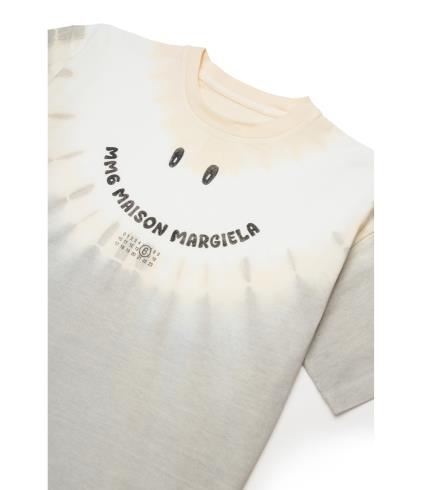 26SS [키즈] MM6 메종마르지엘라 티셔츠 M61013 MM07N M6C46 Grey - MM6 MAISON MARGIELA