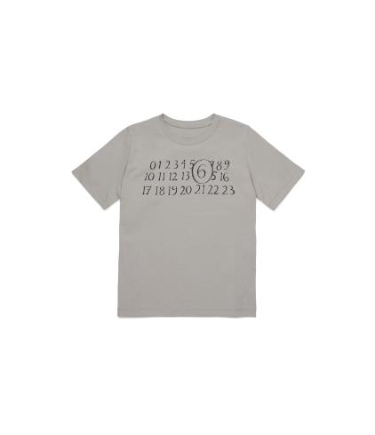 26SS [키즈] MM6 메종마르지엘라 티셔츠 M61020 MM02Y M6907 Grey