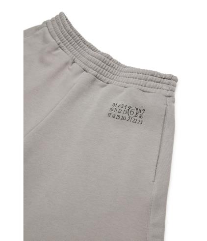 26SS [키즈] MM6 메종마르지엘라 쇼츠/버뮤다 M61005 MM02X M6907 Grey - MM6 MAISON MARGIELA