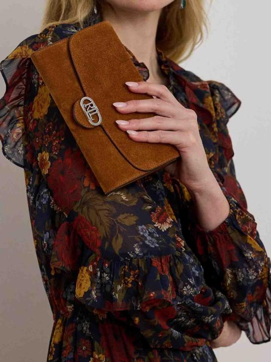 25FW 랄프 로렌 지갑 432980761001 Brown - RALPH LAUREN