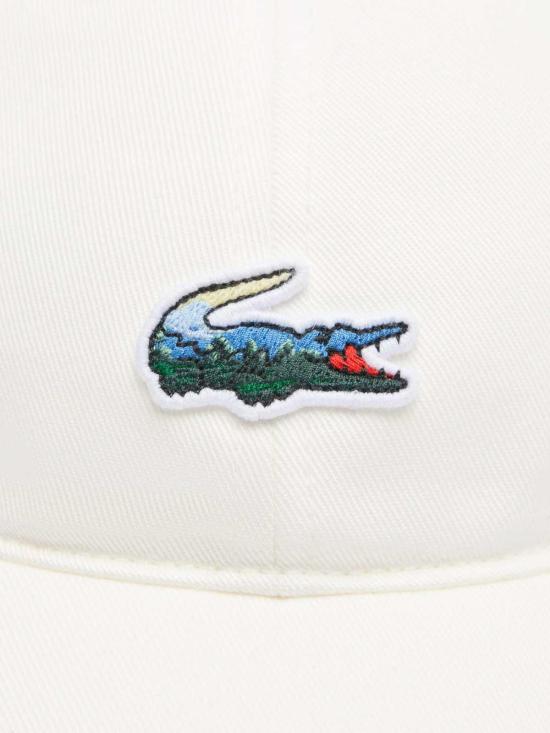 25FW 라코스테 볼캡 RK605570V White - LACOSTE