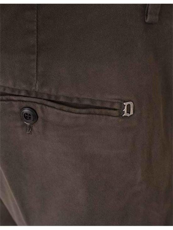 25FW 돈답 스트레이트 팬츠 UP235GSE043UPTDDU671 Brown - DONDUP