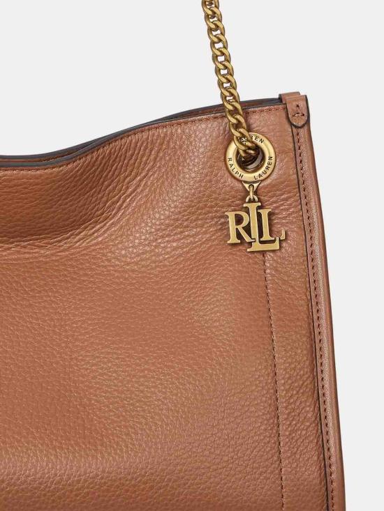 26SS 랄프 로렌 토트백 431980173001 Brown - RALPH LAUREN