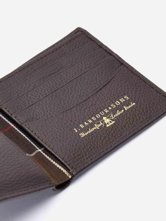  바버 지갑 MLG0007BR71 Dark Brown - BARBOUR