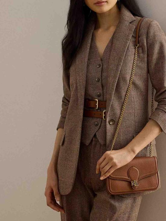 25FW 랄프 로렌 지갑 432977374002 Brown - RALPH LAUREN