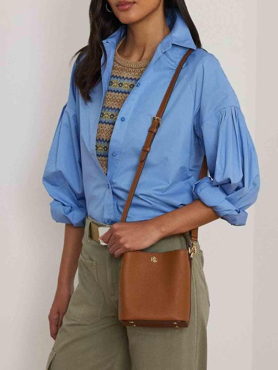 26SS 랄프 로렌 크로스백 431969365002 Brown - RALPH LAUREN