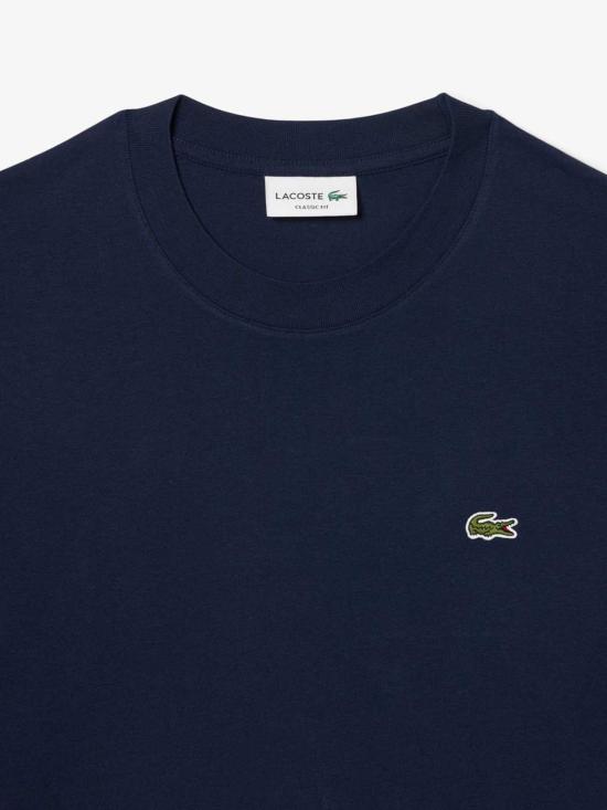 26FW 라코스테 반팔 티셔츠 TH7307166 BLUE - LACOSTE