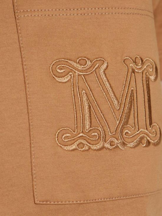 25FW 막스마라 반팔 티셔츠 2521946041PAPAIA003 Brown - MAX MARA