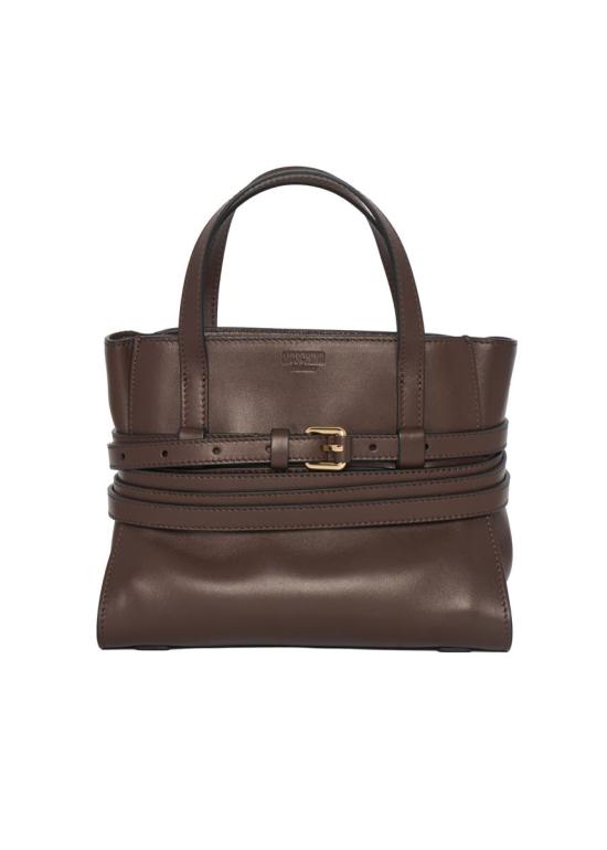 25FW 모스키노 토트백 MC4012PP0NOA0000CIOCCO BROWN