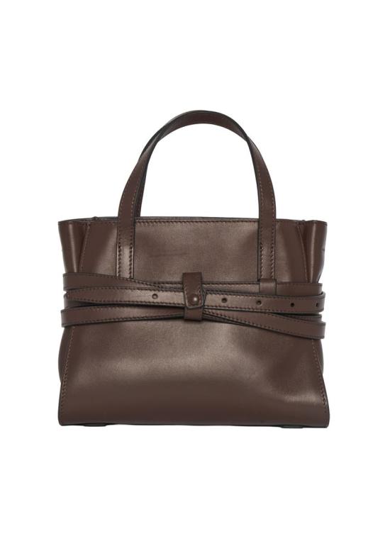 25FW 모스키노 토트백 MC4012PP0NOA0000CIOCCO BROWN - MOSCHINO