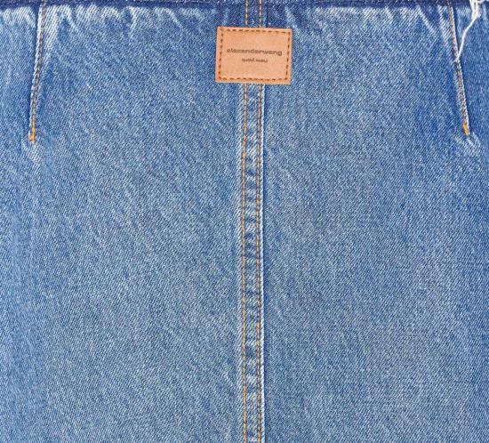 26SS 알렉산더 왕 데님 스커트 4DC1265958400C BLUE - ALEXANDER WANG