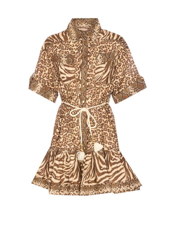 26SS 짐머만 미디 원피스 5759DRS262SPLPR MULTICOLOUR