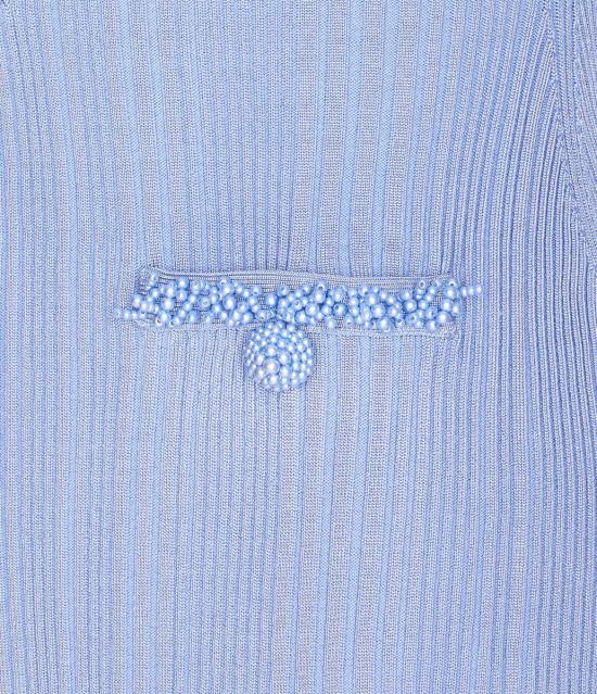 26SS 셀프 포트레이트 숏 원피스 555SBLUE - SELF PORTRAIT