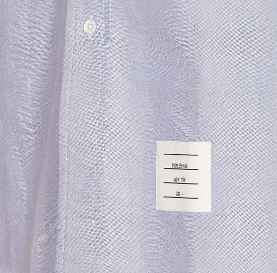 26SS 톰브라운 긴팔 셔츠 MWL428OF0313480 BLUE - THOM BROWNE