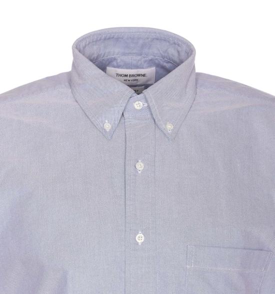 26SS 톰브라운 긴팔 셔츠 MWL428OF0313480 BLUE - THOM BROWNE