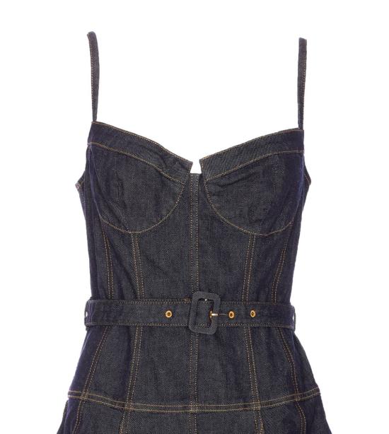 26SS 셀프 포트레이트 롱 원피스 815MABLUE - SELF PORTRAIT