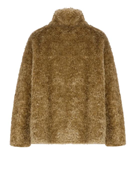 25FW 에르노 하이 카라 포우 퍼 코트 GI000331D 124212000 Beige - HERNO