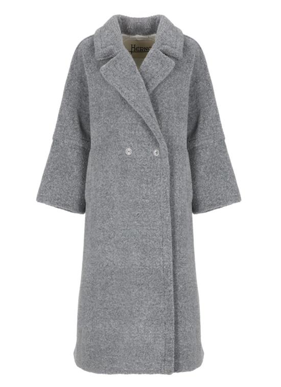 25FW 에르노 멜란지 테디 코트 CA000583D127359420 GREY