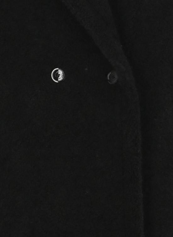 25FW 에르노 멜란지 테디 코트 CA000583D127359300 Black - HERNO